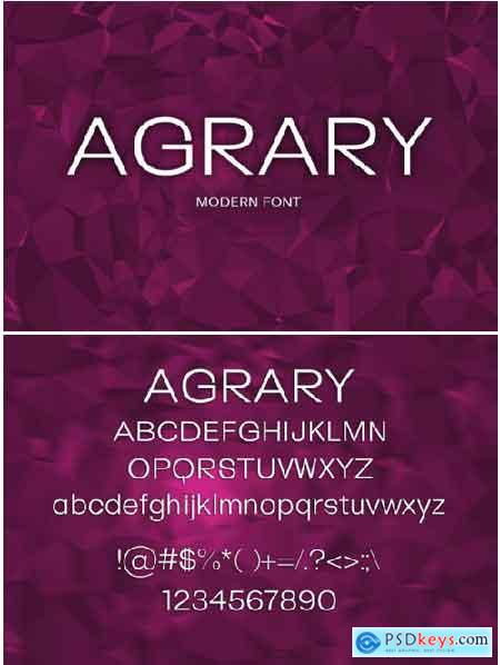 Agrary Font