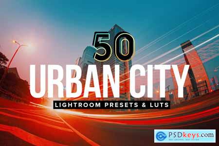 50 Urban City Lightroom Presets and LUTs 4154607