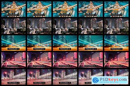 50 Urban City Lightroom Presets and LUTs 4154607
