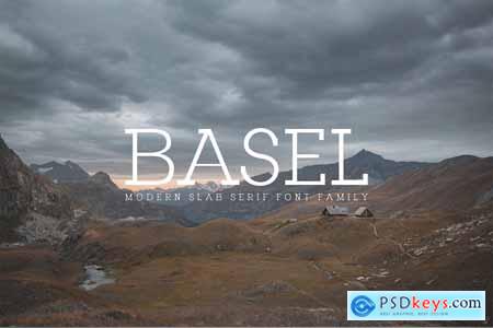 Basel Slab Serif Font Family 4153878