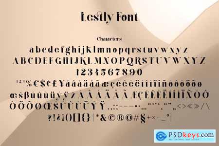 Lestly Fonts 3997233