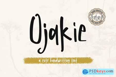 Ojakie - Cute Display Font 4150363