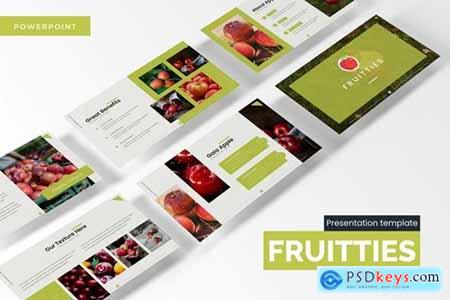 Fruitties Powerpoint, Keynote and Google Slides Templates