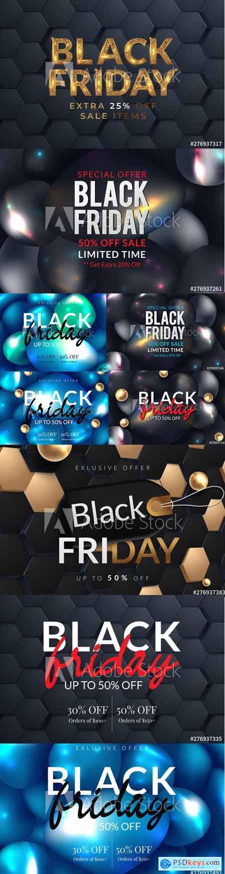 Black Friday Sale Poster and Banner