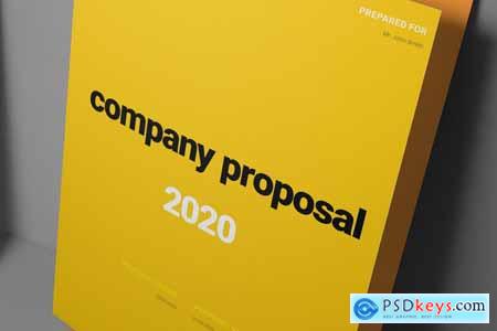 Yellow Proposal Layout 4167106