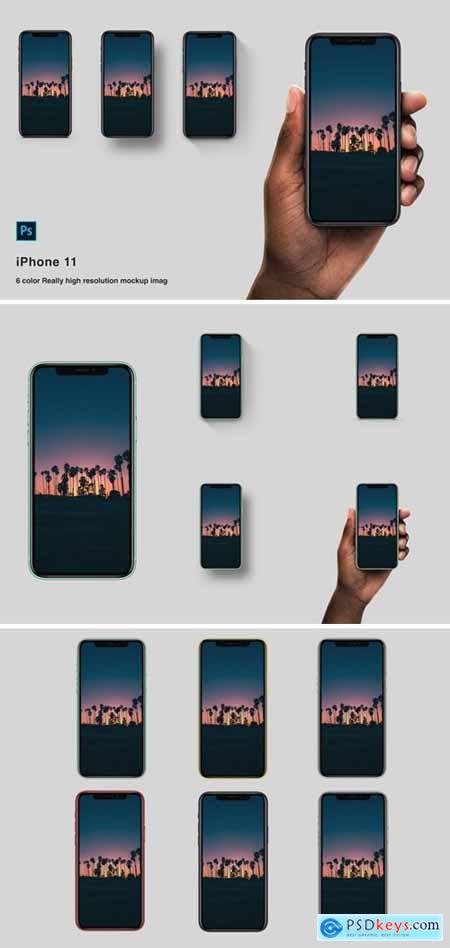 High Res Mockup for iPhone 11