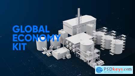Videohive Global Economy Broadcast Pack 23969407