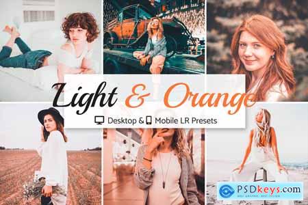 Light & Orange Presets Pack 4141879