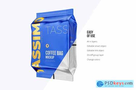 Coffee Bag mockup. Tassimo 4099646