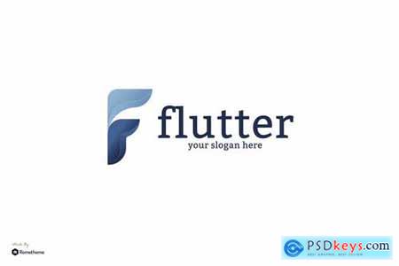 Flutter Logo - Creative