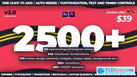Videohive Trendy Motion Graphics Package V.2.1 24321544