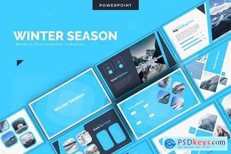 Winter Powerpoint, Keynote and Google Slides Templates