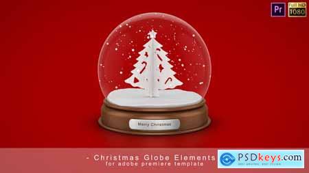 Videohive Christmas Globe Premiere Pro 23038866