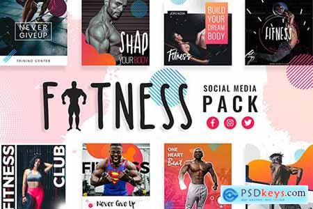 Fitness & Gym Social Media Templates