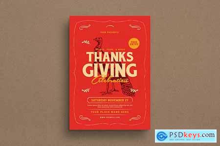 Thanksgiving Event Flyer