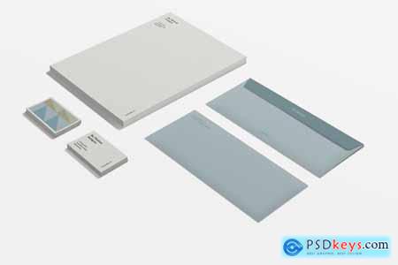 Color Block Stationery Template 4182270
