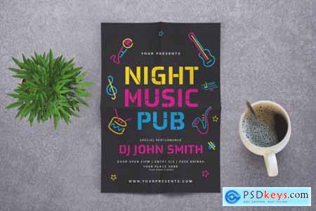 Music Night Pub Flyer