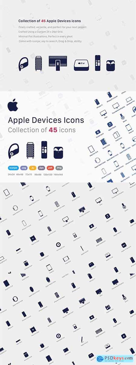 Apple Devices Icons