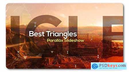 Videohive Best Triangles Parallax Slideshow 19291818
