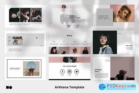 Arkhana - Powerpoint Google Slides and Keynote Templates