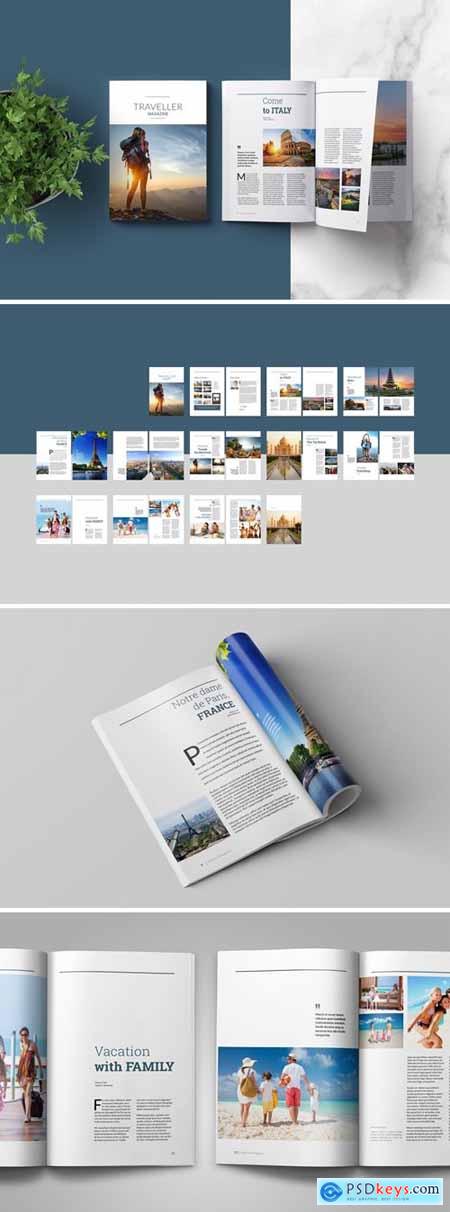 Indesign Magazine Template