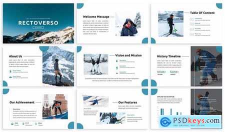 Rectoverso - Adventure Powerpoint and Google Slides Templates