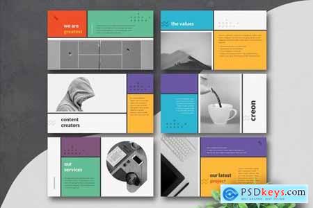 CREON - Creative Powerpoint Google Slides and Keynote Templates