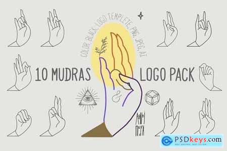 10 Mudras & Logo Pack