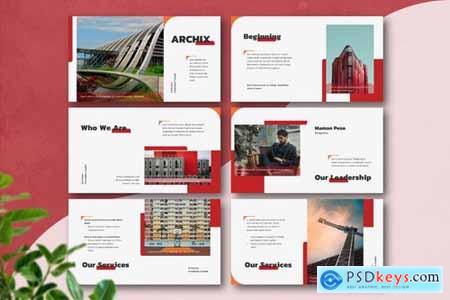 ARCHIX - Architecture Powerpoint Google Slides and Keynote Templates