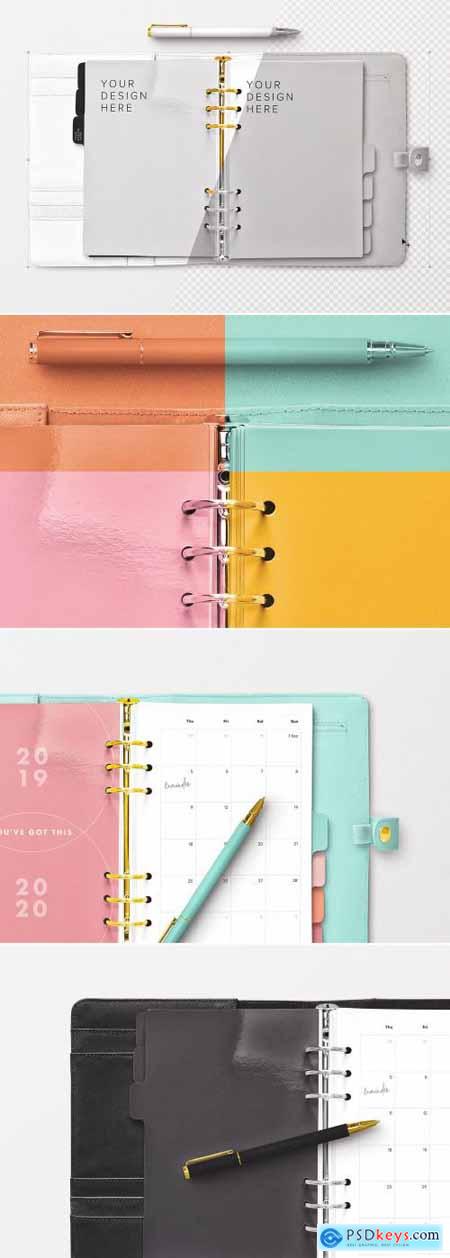 Leather Planner Mockup 292992255