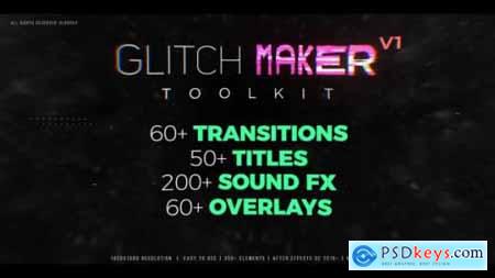 Videohive Glitchmaker Toolkit 350+ Elements 21478327