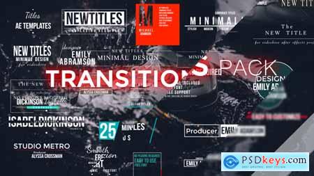 Videohive Transitions Pack 22140213