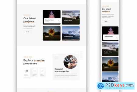 Photography Responsive Landing Page