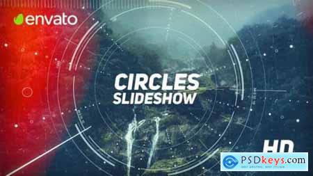 Videohive Circles Parallax Slideshow 20630385
