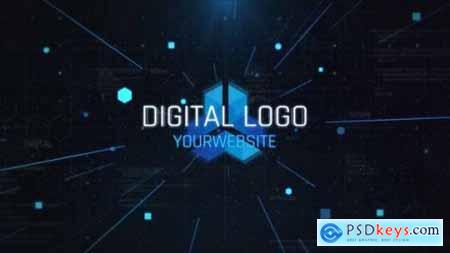 Videohive Digital Logo Opener 24802271