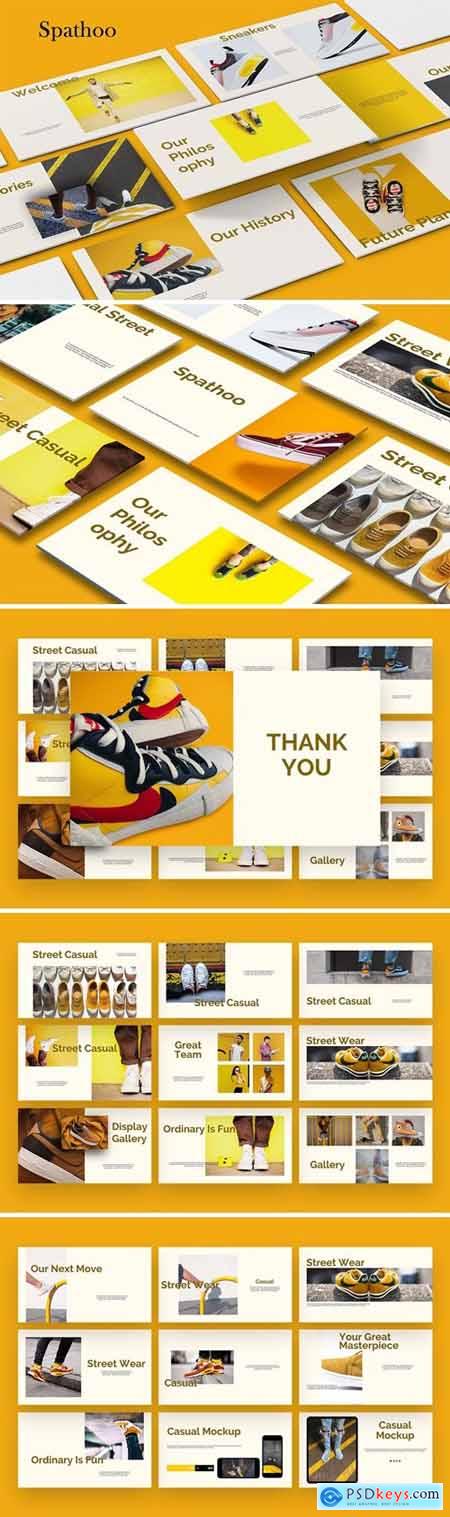 Spathoo - Fashion Powerpoint, Keynote and Google Slides Templates