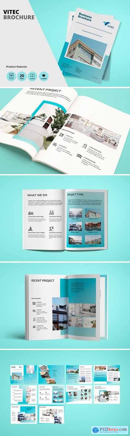 Real Estate A5 Brochure Template