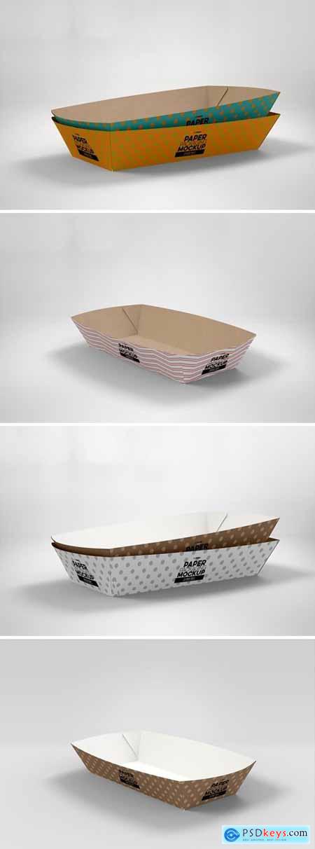 Paper Tray 2 Packaging Mockup