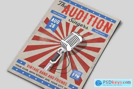The Audition Flyer Template