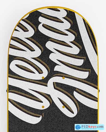 Skateboard Mockup - Top View 50307