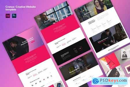 Creative agency Website Templates Pack
