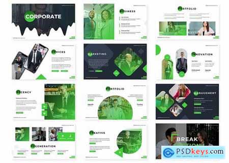 Corporate - Powerpoint Google Slides and Keynote Templates