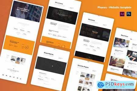 Creative agency Website Templates Pack