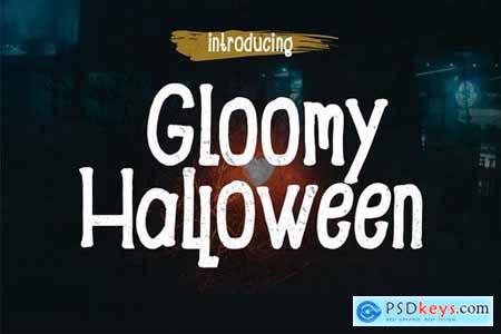 Gloomy - Halloween Font