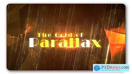 VideoHive Gold Parallax Trailer Slideshow 18315095