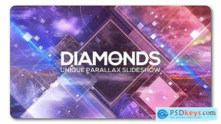 VideoHive Diamonds Unique Parallax Slideshow 19934958