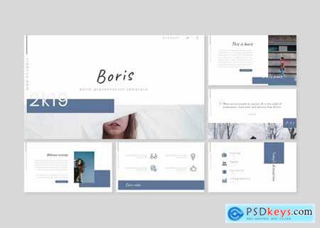 Boris - Powerpoint Google Slides and Keynote Templates
