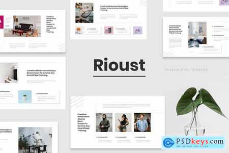 Rioust - Interior Design Powerpoint Google Slides and Keynote Templates