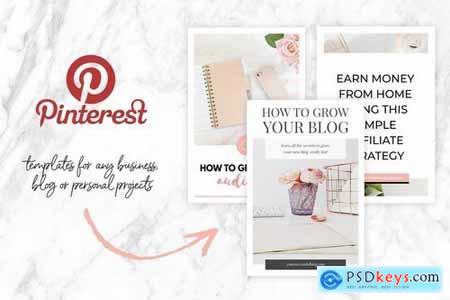 Canva Pinterest Templates V.2