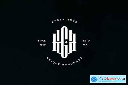 UGH Monogram Logo